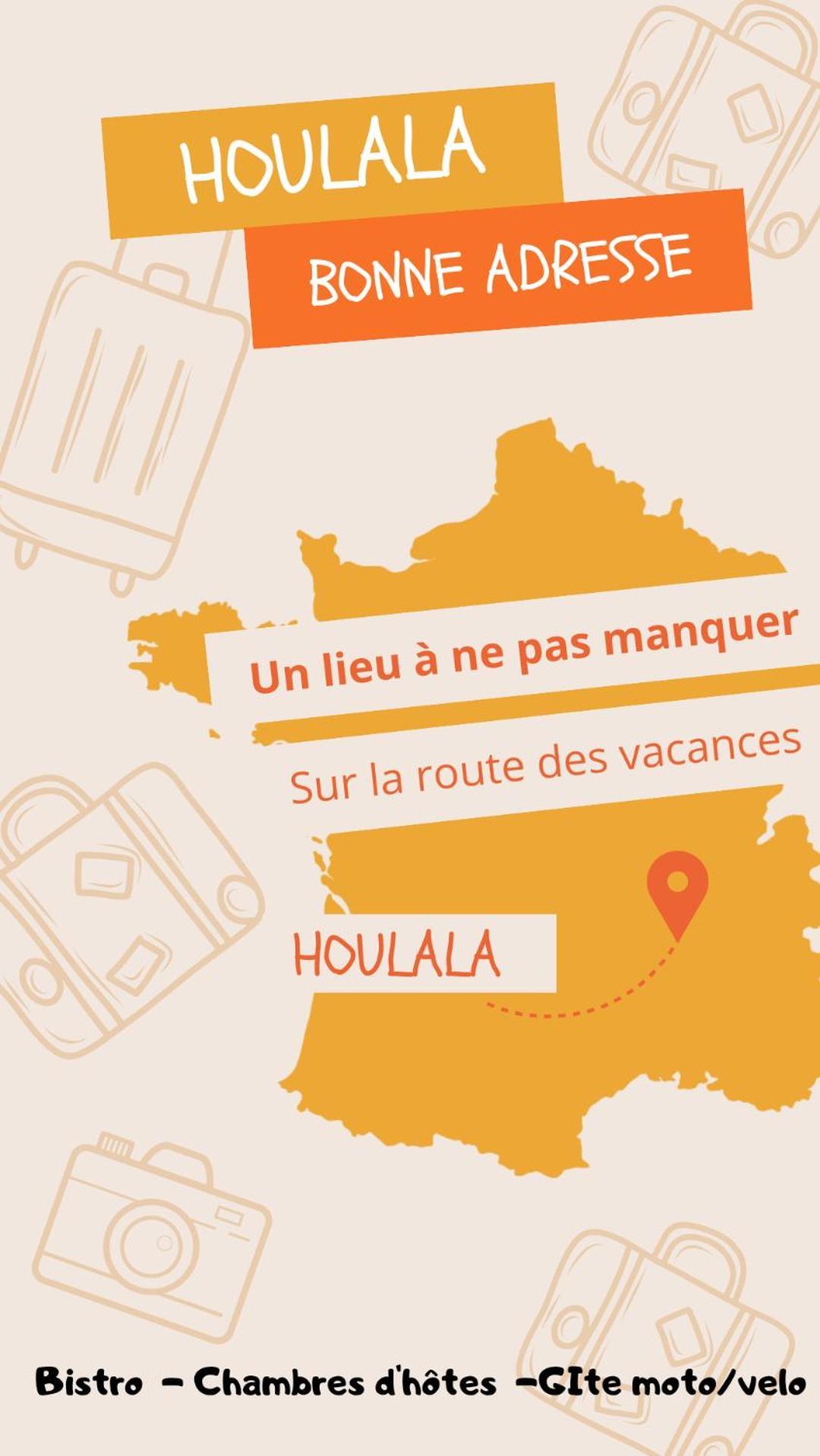 Houlala - Relais D'Etape - Chambres D'Hotes Pont-Eveque Luaran gambar